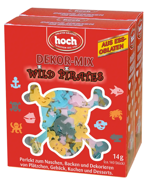 rote Packung mit Dekormix Wild Pirates