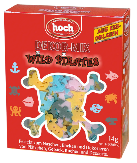 rote Packung mit Dekormix Wild Pirates
