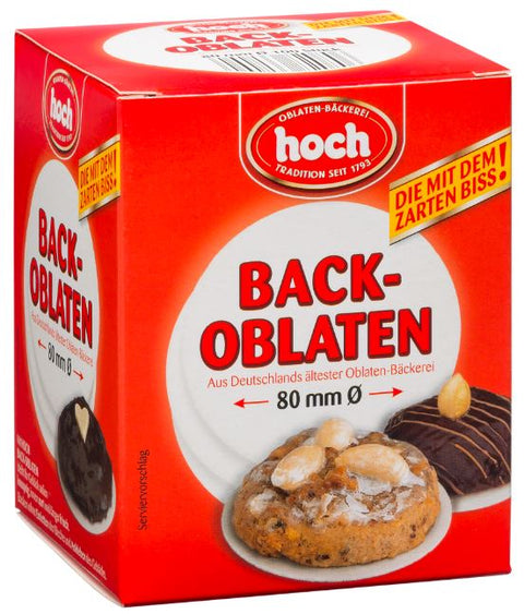Baking wafers 80mm Ø