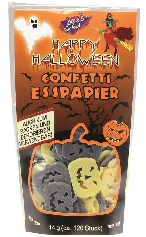 Happy Halloween Confetti Esspapier, 2er-Pack