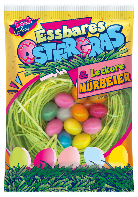 Essbares Ostergras & Leckere Mürbeier, 2er Pack